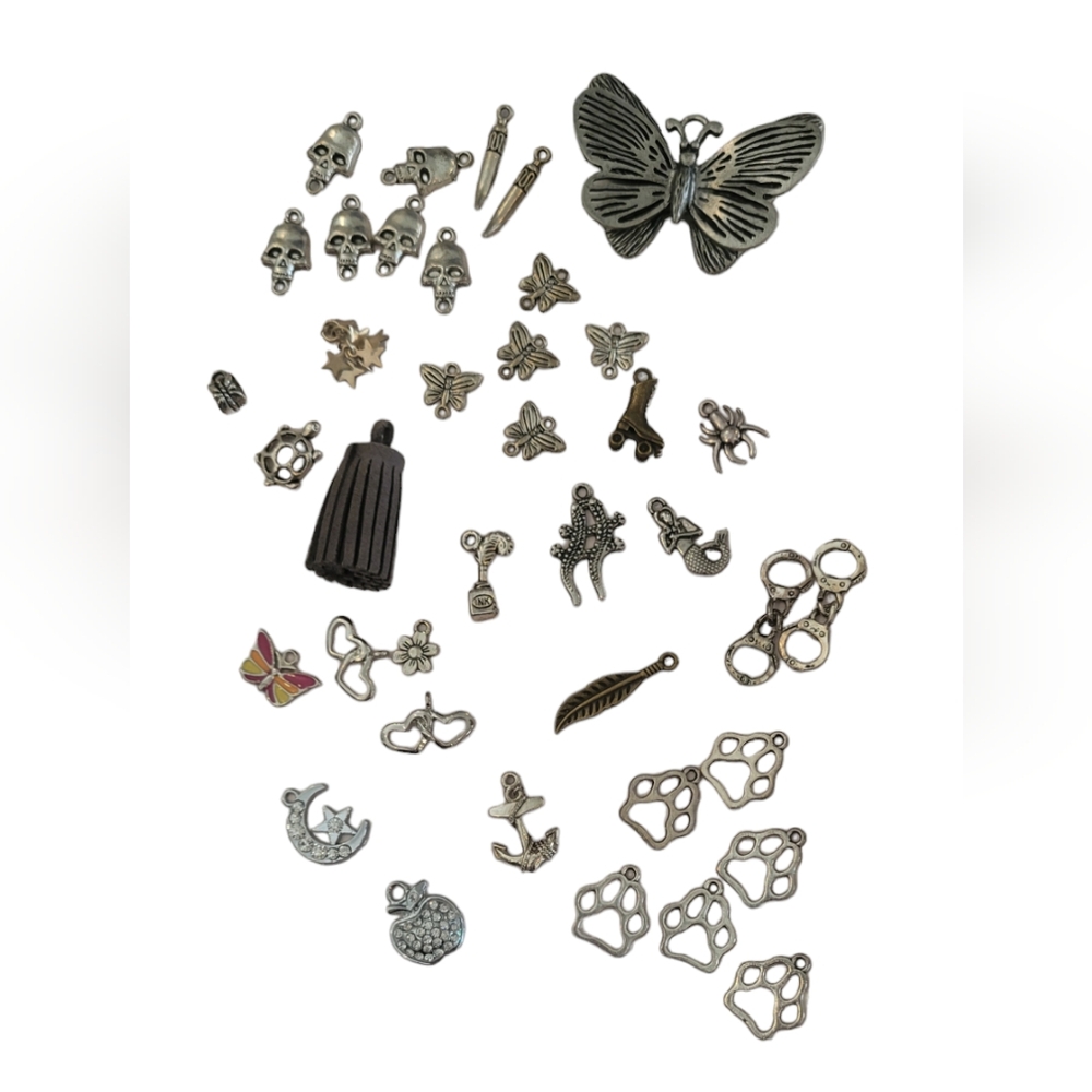 53 Piece Miscellaneous Charms for Jewelry Making